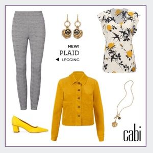 Cabi Plaid Leggings
